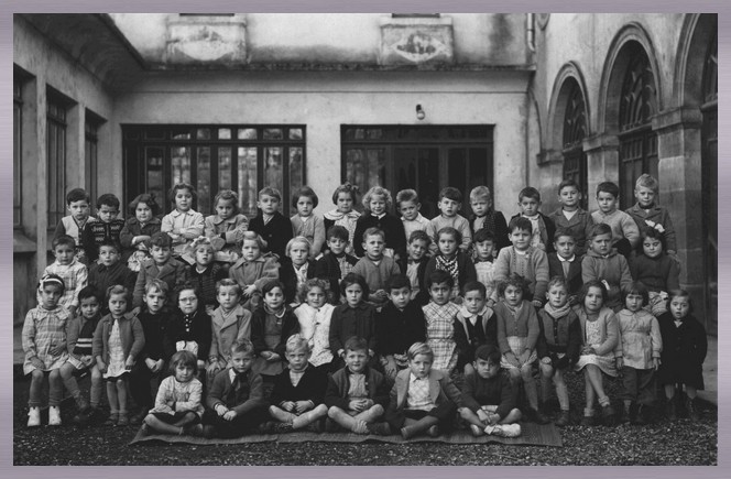 Saint Loup sur Semouse cole maternelle 1952