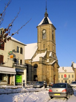 Saint Loup sur Semouse : L'église